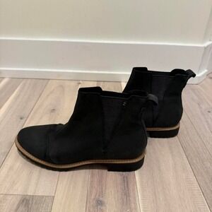 Black Toms ankle boots Sz 9  #boots #ankleboots #shoes